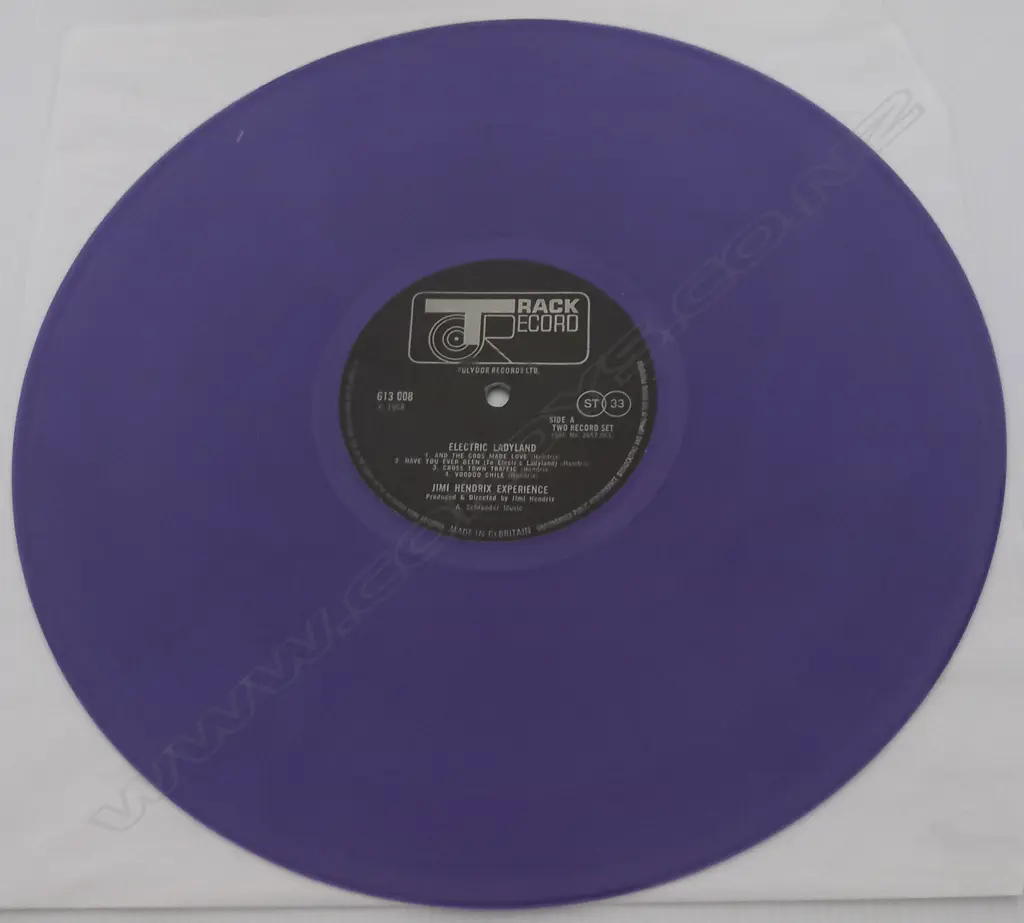 The Jimi Hendrix Experience, Electric Ladyland. (Box set, holographic cover, coloured vinyl) ltd edition 375/500 Image 1++